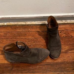 Lucky Brand Suede Ankle Boots